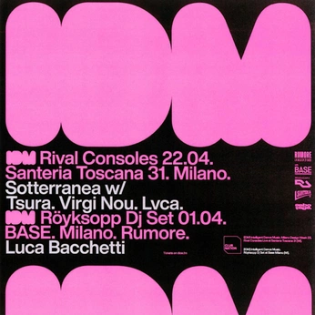 A cover of "Rave Flyer Identity" cluster. The owner is sebastian.konrad. The cluster consists of 23 elements.