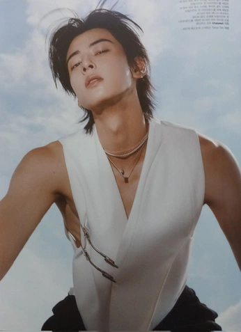 A cover of "♡ Cha Eunwoo ♡" cluster. The owner is frequentlykit. The cluster consists of 53 elements.