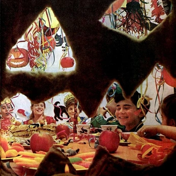 A cover of "🍂 Patchwork Autumn" cluster. The owner is shadycohen. The cluster description is "Thrifted fabrics, mulled wine, '70s acoustic, warm rye bread". The cluster consists of 39 elements.