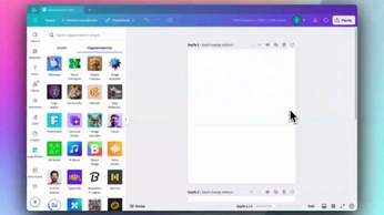 A cover of "Canva öneriler" cluster. The owner is burakkarabacak. The cluster consists of 1 element.