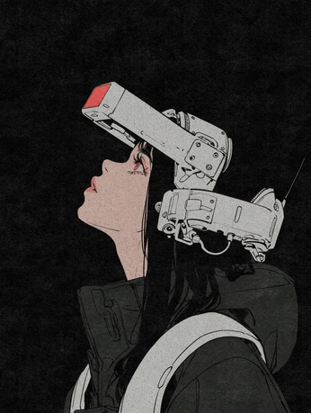 A cover of "AI ANIME IDEAS" cluster. The owner is konsonnenkind. The cluster description is "Using Midjourney to create ideas and visions". The cluster consists of 10 elements.