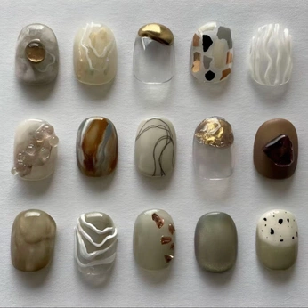 A cover of "Nails!?" cluster. The owner is acdesigns. The cluster consists of 6 elements.