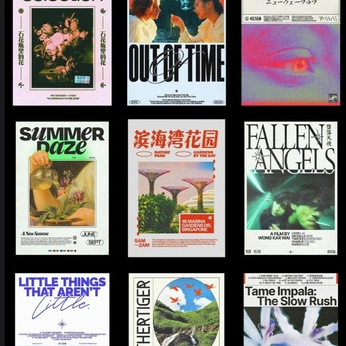 A cover of "poster" cluster. The owner is a12bby. The cluster consists of 67 elements.