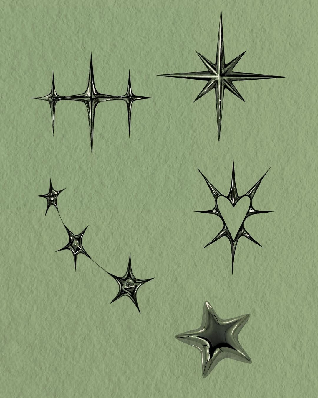 An Instagram  post added on Dec 06, 2024. The author is @silly_little_tattooist. May present: marine invertebrates, tattoo.