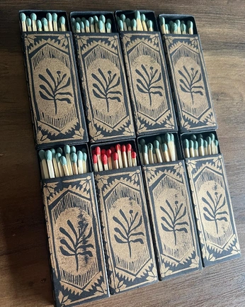 A cover of "Matchbooks" cluster. The owner is finchform. The cluster consists of 11 elements.