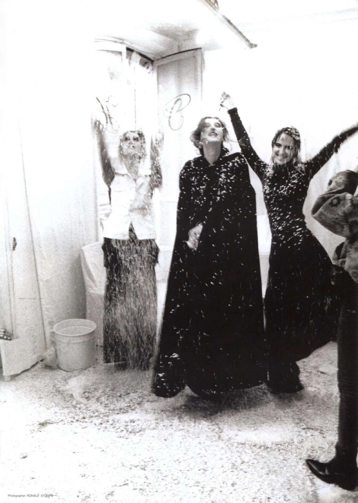 Photo by Ronald Stoops from Dutch magazine, capturing the Maison Martin Margiela Fall/Winter 1994 show.