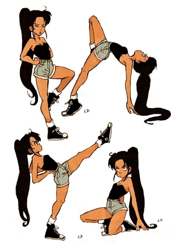 A cover of "body poses" cluster. The owner is newtaburg. The cluster consists of 4 elements.