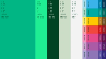 A cover of "Couleurs" cluster. The owner is enguacco. The cluster consists of 24 elements.