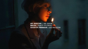 A cover of "Film Credits" cluster. The owner is pierre.analog. The cluster consists of 1 element.