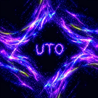 A cover of "uto: NeonUniverse" cluster. The owner is cosimosportinari. The cluster description is "100% free to use. Plz credit the Utopian Movement UTO community on X". The cluster consists of 35 elements.