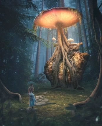 A cover of "FantisyForest" cluster. The owner is flex050. The cluster consists of 83 elements.