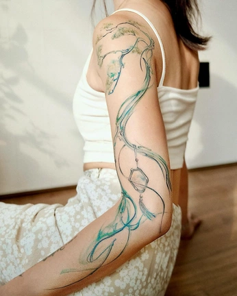 A cover of "tattoo" cluster. The owner is secretlynowhere. The cluster consists of 4 elements.