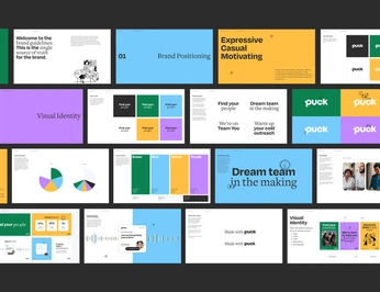 A cover of "Pitch Decks" cluster. The owner is bre.beans. The cluster consists of 2 elements.