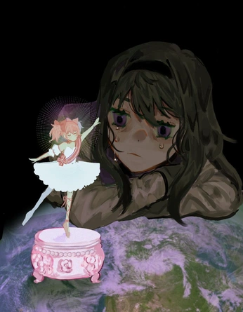 A cover of "Madoka magica" cluster. The owner is aminova. The cluster consists of 4 elements.