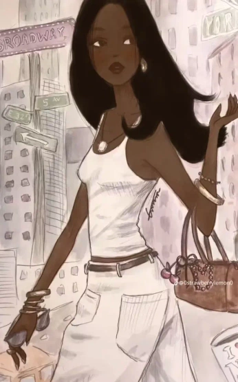 A cover of "fashion portfolio" cluster. The owner is markya. The cluster consists of 6 elements.