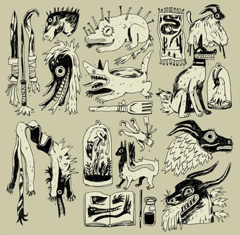 A cover of "creatures" cluster. The owner is ratbat. The cluster consists of 86 elements.