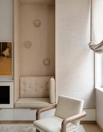 A cover of "Interiors: Nooks" cluster. The owner is thethirdvignette. The cluster consists of 7 elements.