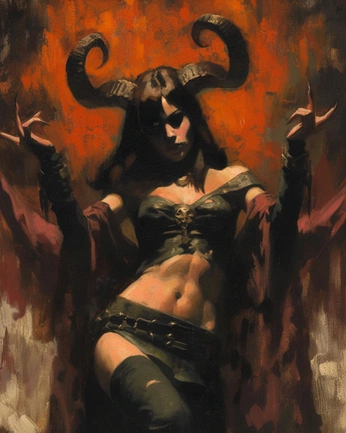 A cover of "lil devil" cluster. The owner is ekaterinaurora. The cluster consists of 4 elements.