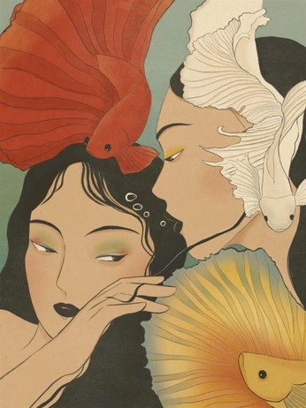 A cover of "JFI" cluster. The owner is at. The cluster description is "Japanese fashion illustration (for reference and inspiration)". The cluster consists of 115 elements.