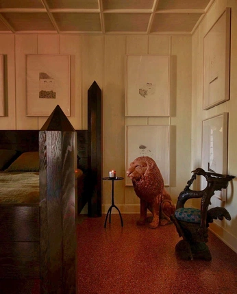 A cover of "Interiors" cluster. The owner is travis. The cluster consists of 12 elements.