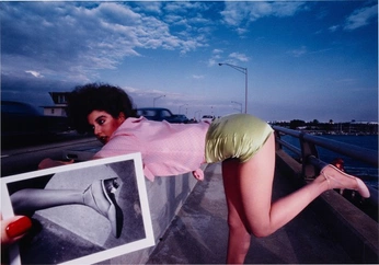 A cover of "Guy Bourdin’s photograph" cluster. The owner is bbbaszo. The cluster consists of 10 elements.