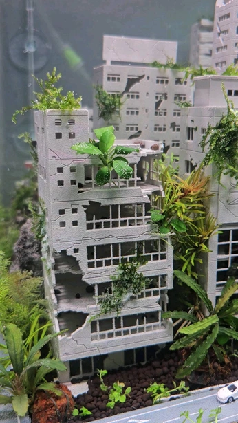 A cover of "aquarium · inspo" cluster. The owner is hyrcai. The cluster consists of 63 elements.