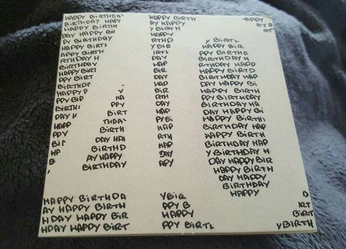 A cover of "Birthday" cluster. The owner is kotarsissool. The cluster consists of 6 elements.