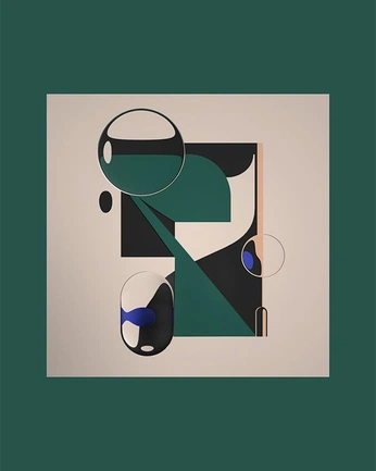 A cover of "cubism graphic design" cluster. The owner is gam1245. The cluster consists of 5 elements.