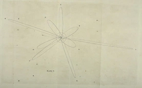 “A true Projection of the System of the known Comets, all in just Proportion and Position to the Orbits of Saturn and Jupiter.”