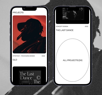 A cover of "Brutalist UI" cluster. The owner is that.anna. The cluster consists of 2 elements.