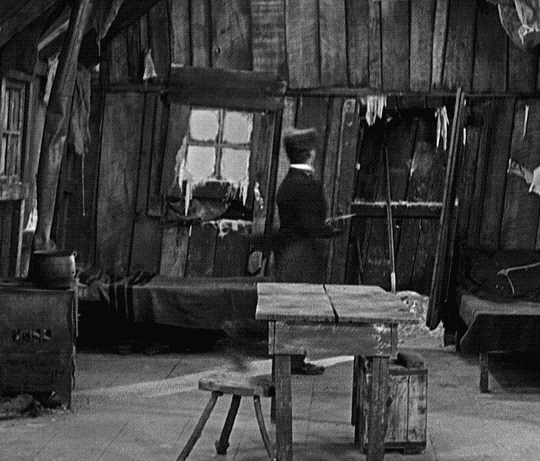 Charles Chaplin in the 1925 film The Gold Rush.