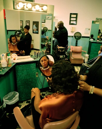 A cover of "Hair salon" cluster. The owner is kindanicedesign. The cluster consists of 15 elements.