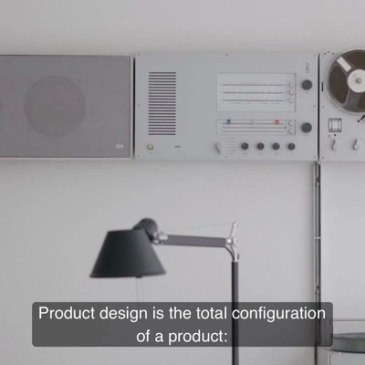 An Instagram  post added on Mar 23, 2024. The author is @braun_collector. May present: less but better, product design, design, helvetica, objectified, urbanized: the complete interviews, gas.
