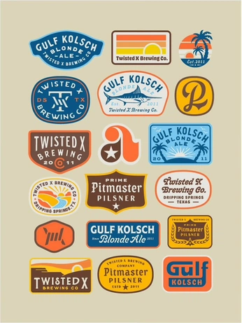 A cover of "Badges" cluster. The owner is deguire. The cluster consists of 3 elements.