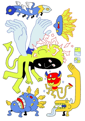 A cover of "illustration" cluster. The owner is ed111th. The cluster consists of 3 elements.