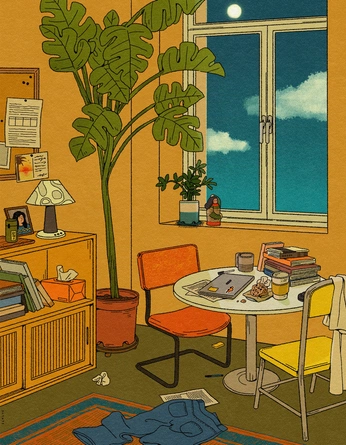 A cover of "Relief Print" cluster. The owner is maplep. The cluster consists of 12 elements.