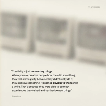 A cover of "Quotes" cluster. The owner is chroniclehq. The cluster consists of 4 elements.