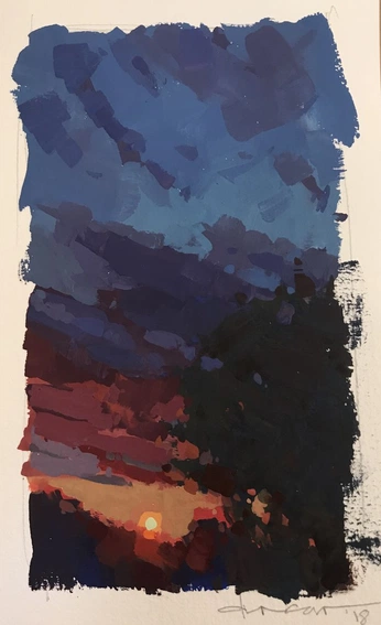 A cover of "landscape painting" cluster. The owner is headphonic. The cluster consists of 14 elements.