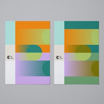 A cover of "브로슈어 및 리플렛" cluster. The owner is jihyeon1402. The cluster consists of 7 elements.