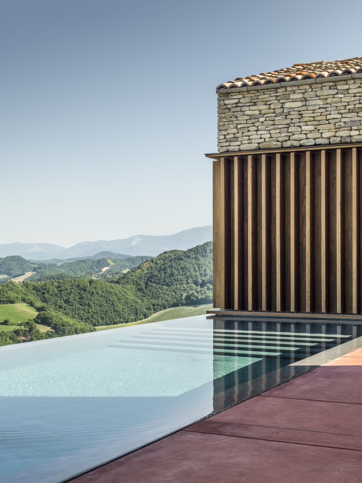 AP House in Urbino, Italy, designed by GGA gardini gibertini architetti. Photo by Ezio Manciucca.