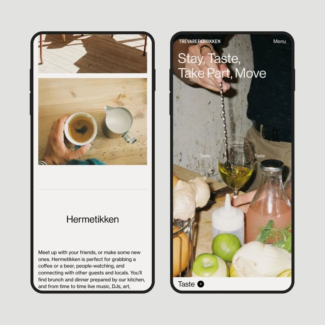 An Instagram carousel post added by cmurda on Oct 26, 2023. The author is @morrre.dsgn.
