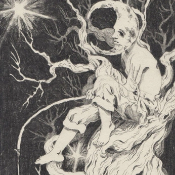 A cover of "thoughts" cluster. The owner is bbybell. The cluster consists of 6 elements.