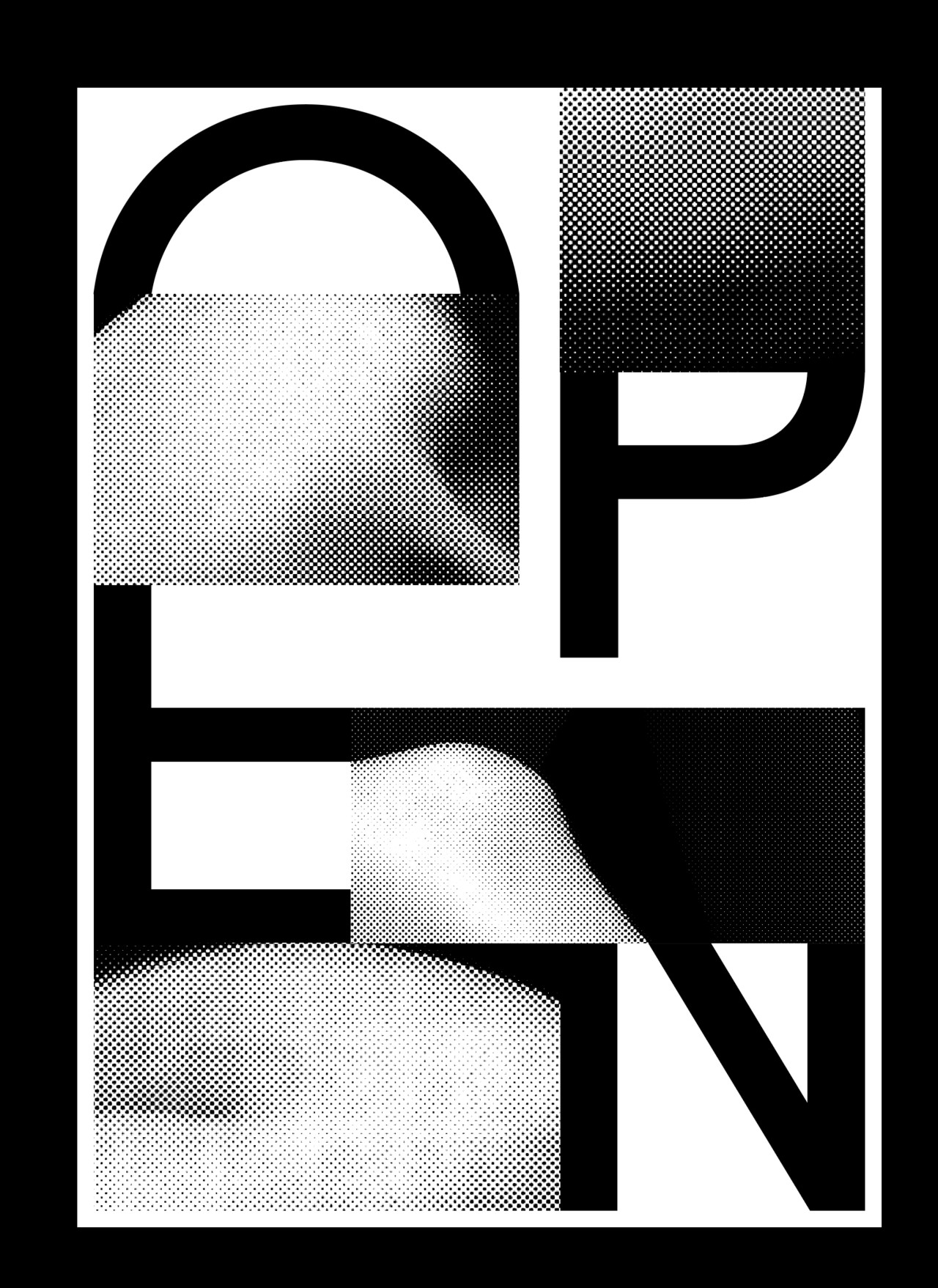 OPEN poster by Studio Jimbo.