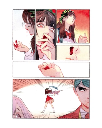 A cover of "Comics" cluster. The owner is snake.sketches. The cluster consists of 1 element.