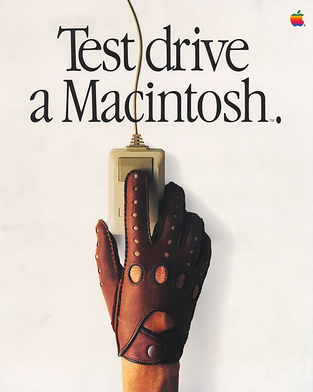 Apple's Test Drive a Macintosh campaign advertisement by Chiat/Day, 1984.