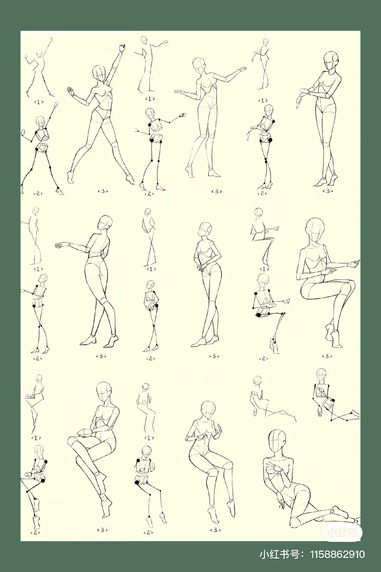 Character poses