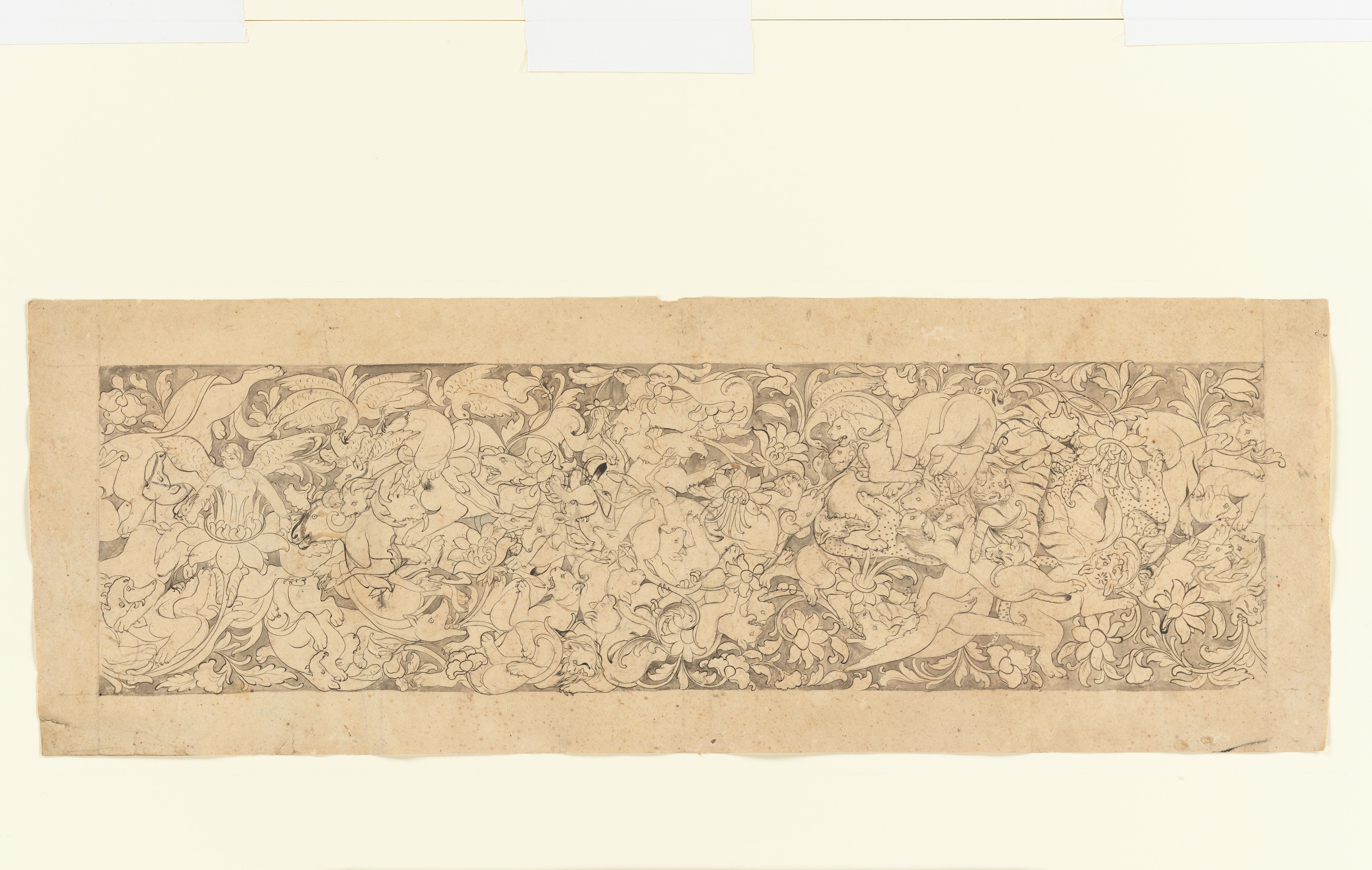 Design of Intertwining Animals and Plants