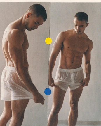 A cover of "Naked" cluster. The owner is mapean.mexa. The cluster consists of 36 elements.