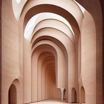 A cover of "Architectural Opulence" cluster. The owner is melloon. The cluster description is "grand | ornate | space". The cluster consists of 14 elements.