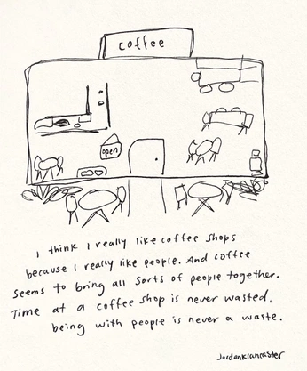 A cover of "e-commerce caffè" cluster. The owner is elisagallina. The cluster consists of 8 elements.